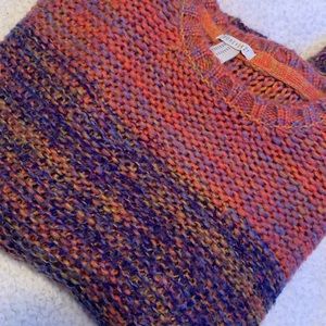 Knitted Long Sleeve Sweater (Mixed colours)